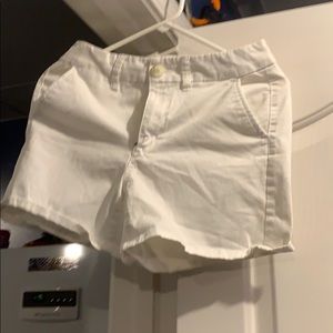 White American eagle shorts